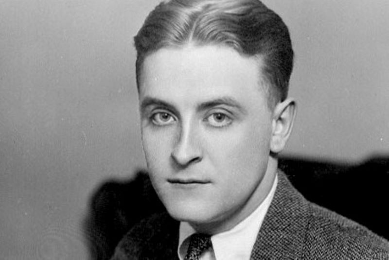 A publicity photograph of writer F. Scott Fitzgerald circa 1921 published in The World's Work June 1921 issue. (Public Domain)