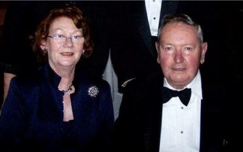 The late Frank Durkan and his wife Monica.
