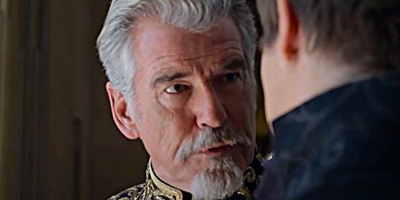 Pierce Brosnan stars as a control freak king in Cinderella Pierce Brosnan stars as a control freak king in Cinderella