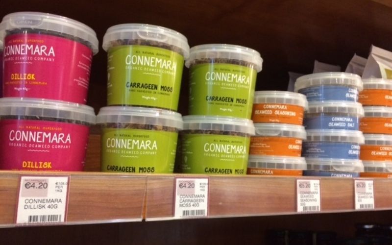 Connemara Seaweed Company on the shelf in Galway. Credit: ErinMeehanBreen.com Connemara Seaweed Company on the shelf in Galway. Credit: ErinMeehanBreen.com