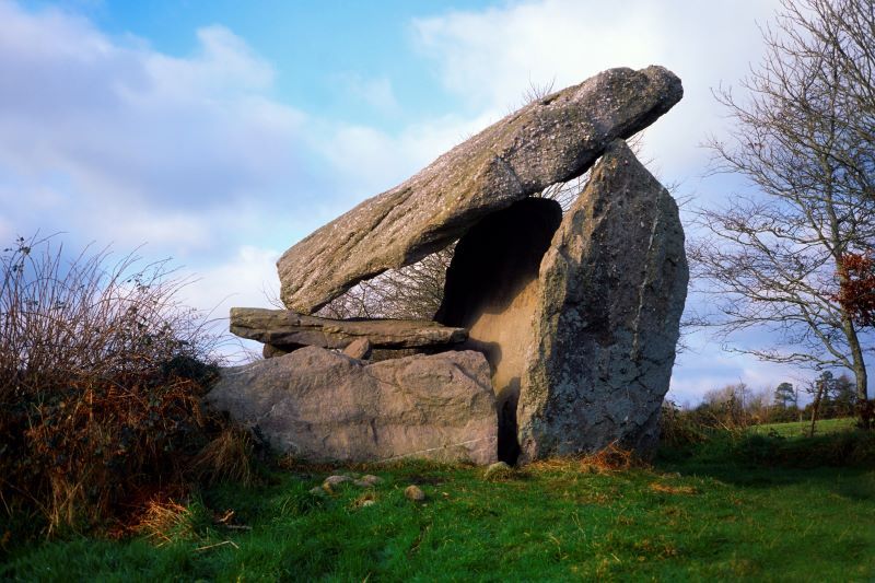 The Mullinavat dolmen in Co Kilkenny (Getty Images)