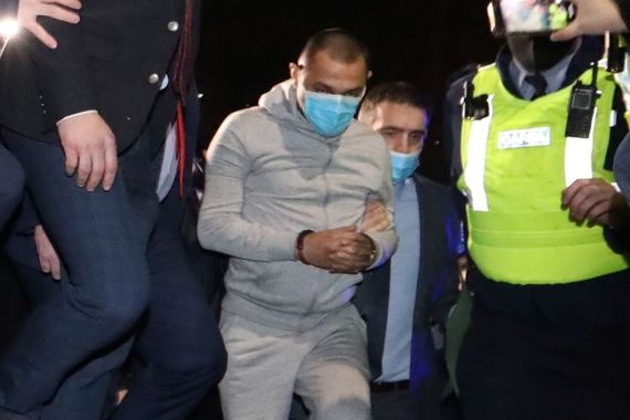 January 19, 2022: Jozef Puska is brought before a special sitting of Tullamore District Court. (RollingNews.ie)
