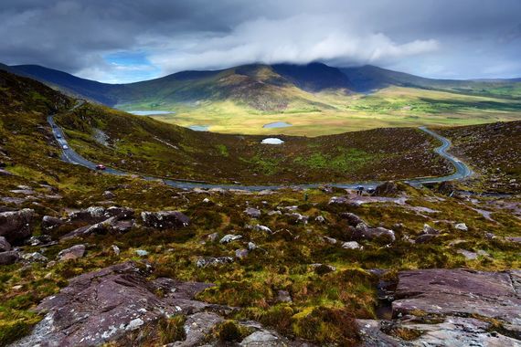 Conor's Pass, Dingle. Conor's Pass, Dingle.