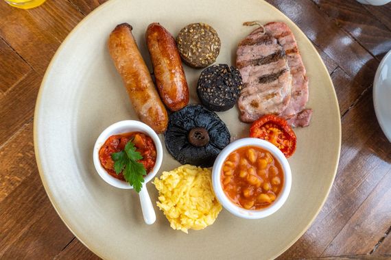 Full Irish breakfast. Full Irish breakfast.