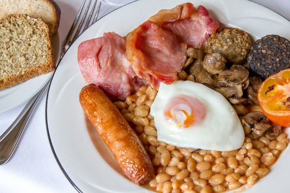 Full Irish breakfast. Full Irish breakfast.
