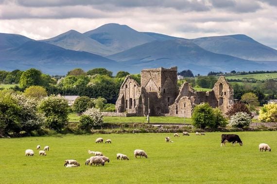 The Rock of Cashel in County Tipperary. (Getty Images)