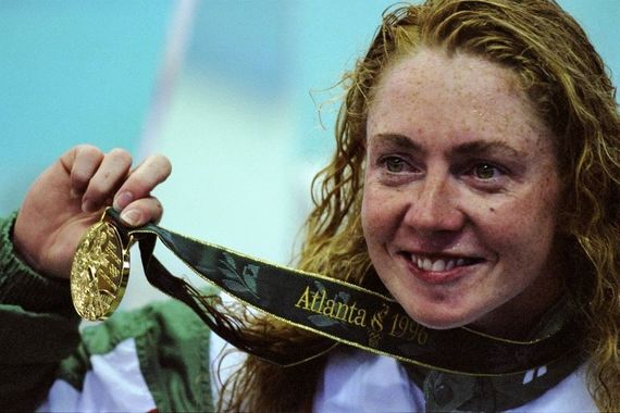 Ireland's Michelle Smith at the 1996 Summer Olympics in Atlanta. (RollingNews.ie) Ireland's Michelle Smith at the 1996 Summer Olympics in Atlanta. (RollingNews.ie)