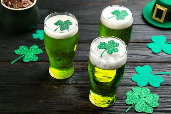 Green beer. (Getty Images) Green beer. (Getty Images)