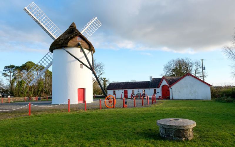 Ireland’s oldest working windmill at Elphin. Credit: Roscommon Tourism