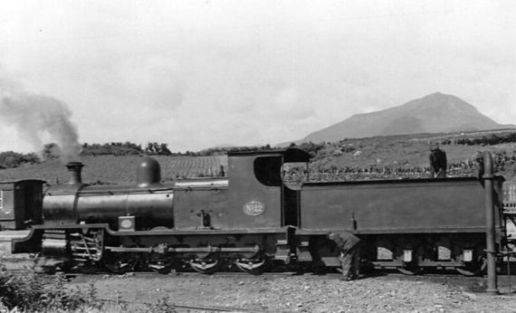 The old train to Creeslough has long since made its last stop The old train to Creeslough has long since made its last stop
