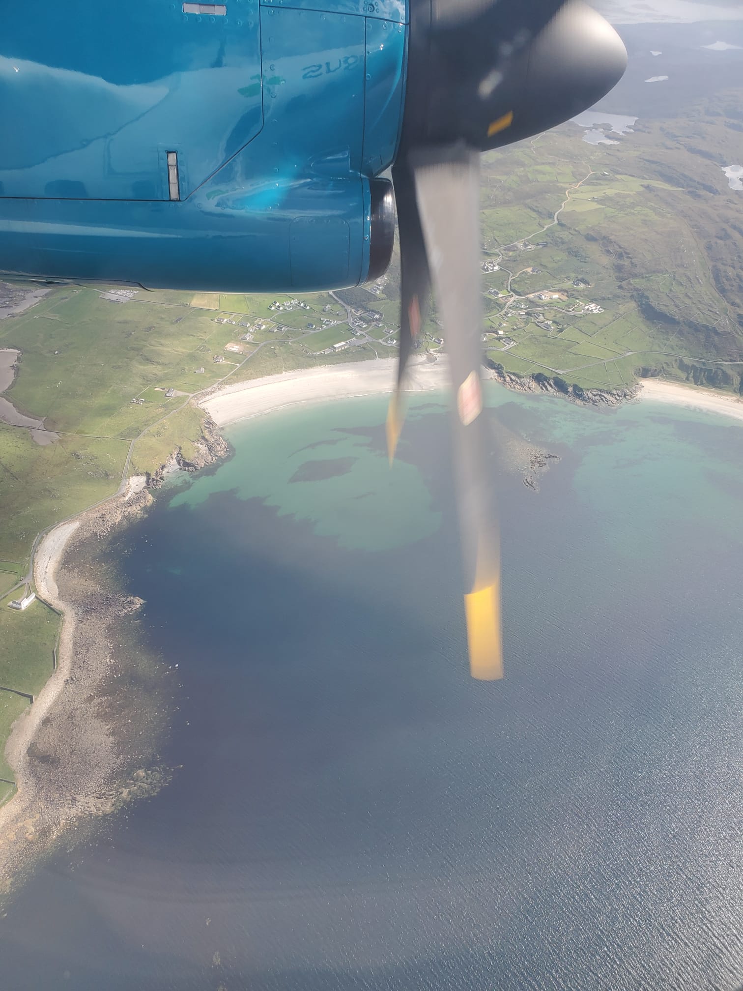 On approach to Donegal Airport. Credit: Shane O'Brien