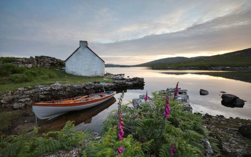 Fisherman's Hut, Screebe, Connemara, Co Galway. Credit: Tourism Ireland