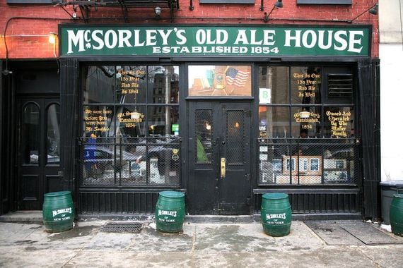 McSorley's Old Ale House in the East Village McSorley's Old Ale House in the East Village