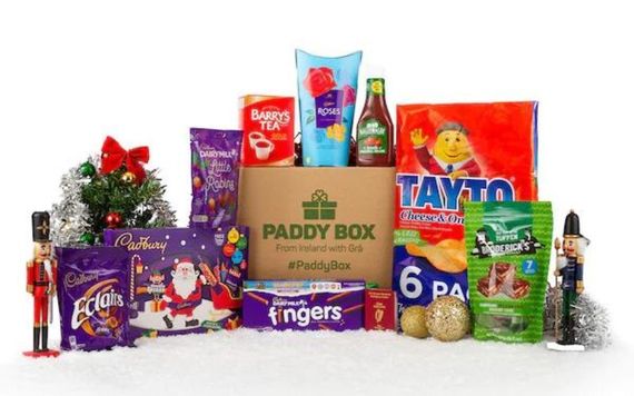 The Paddy Box's Christmas box.