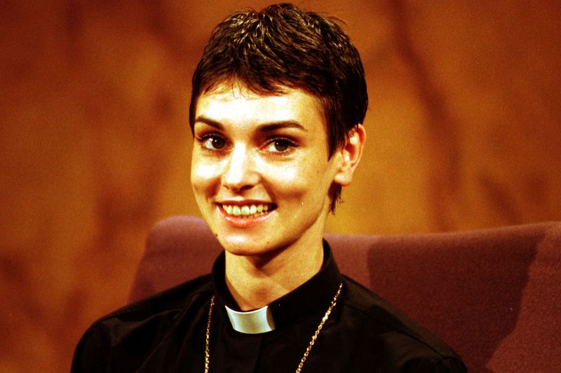 April 30, 1999: Sinead O'Connor on RTE's Late Late Show after being ordained as a priest. (RollingNews.ie) April 30, 1999: Sinead O'Connor on RTE's Late Late Show after being ordained as a priest. (RollingNews.ie)