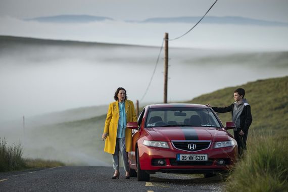 Olivia Colman and Charlie Reid in Joyride Olivia Colman and Charlie Reid in Joyride