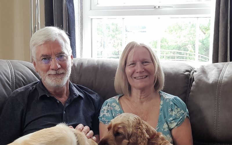 Dave and Jayne Joynes. Dave Joynes
