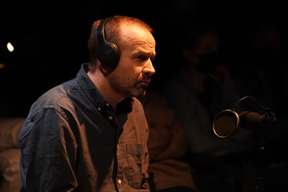 Ciaran Byrne in the 2022 Irish Rep production of Made By God.