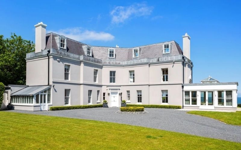 The luxury mansion in Dalkey is known as "Sorrento" The luxury mansion in Dalkey is known as "Sorrento"