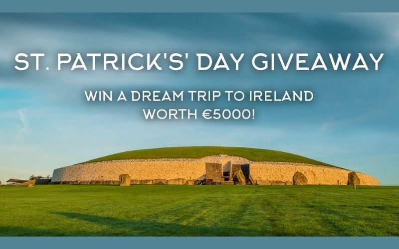 The Irish Store is giving a lucky winner a chance to win a dream vacation to Ireland!