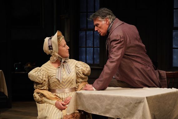 Mary McCann and Robert Cuccioli in A Touch Of The Poet Mary McCann and Robert Cuccioli in A Touch Of The Poet