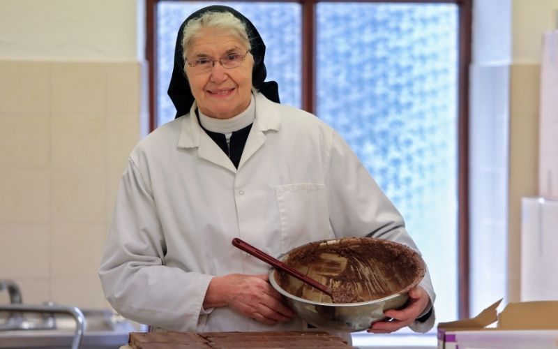 Kylemore Abbey’s handmade chocolate is created by Sr. Genevieve Harrington