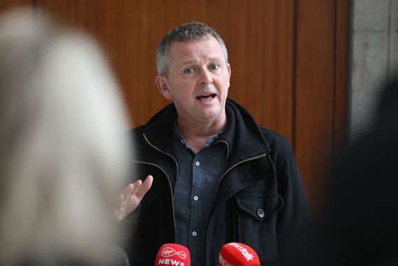 People Before Profit's Richard Boyd Barrett. People Before Profit's Richard Boyd Barrett.