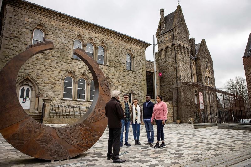 Hill of The O'Neill and Ranfurly House Arts Visitor Centre in County Tyrone. (Ireland's Content Pool)