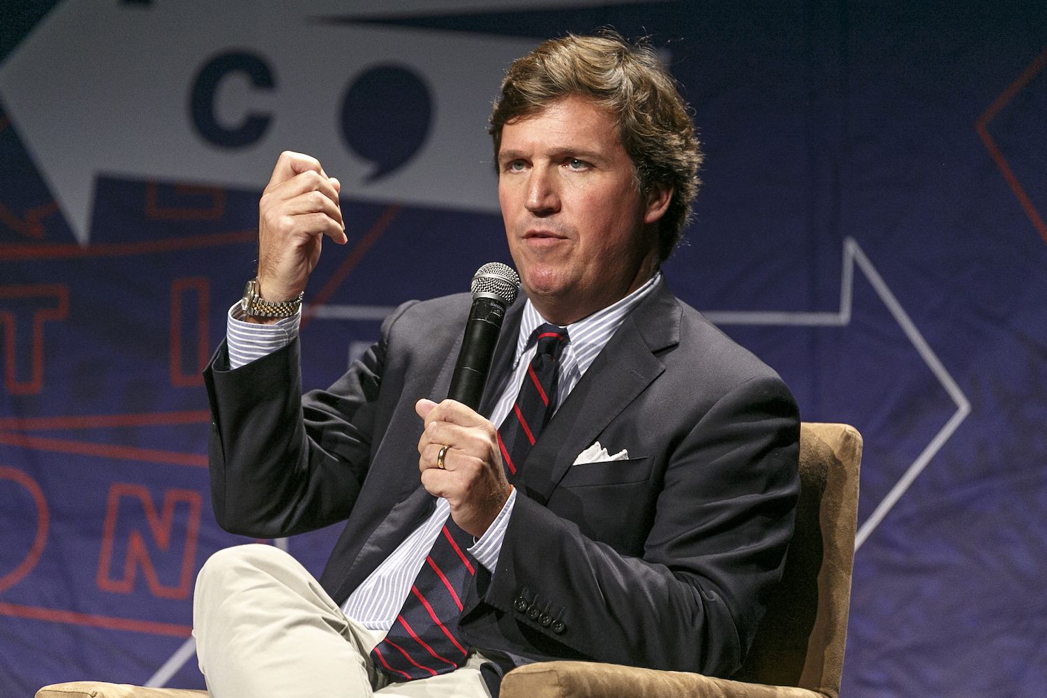Tucker Carlson. Tucker Carlson.