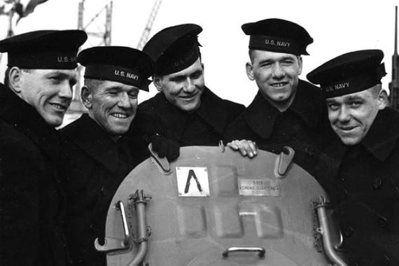 The five Sullivan brothers. The five Sullivan brothers.