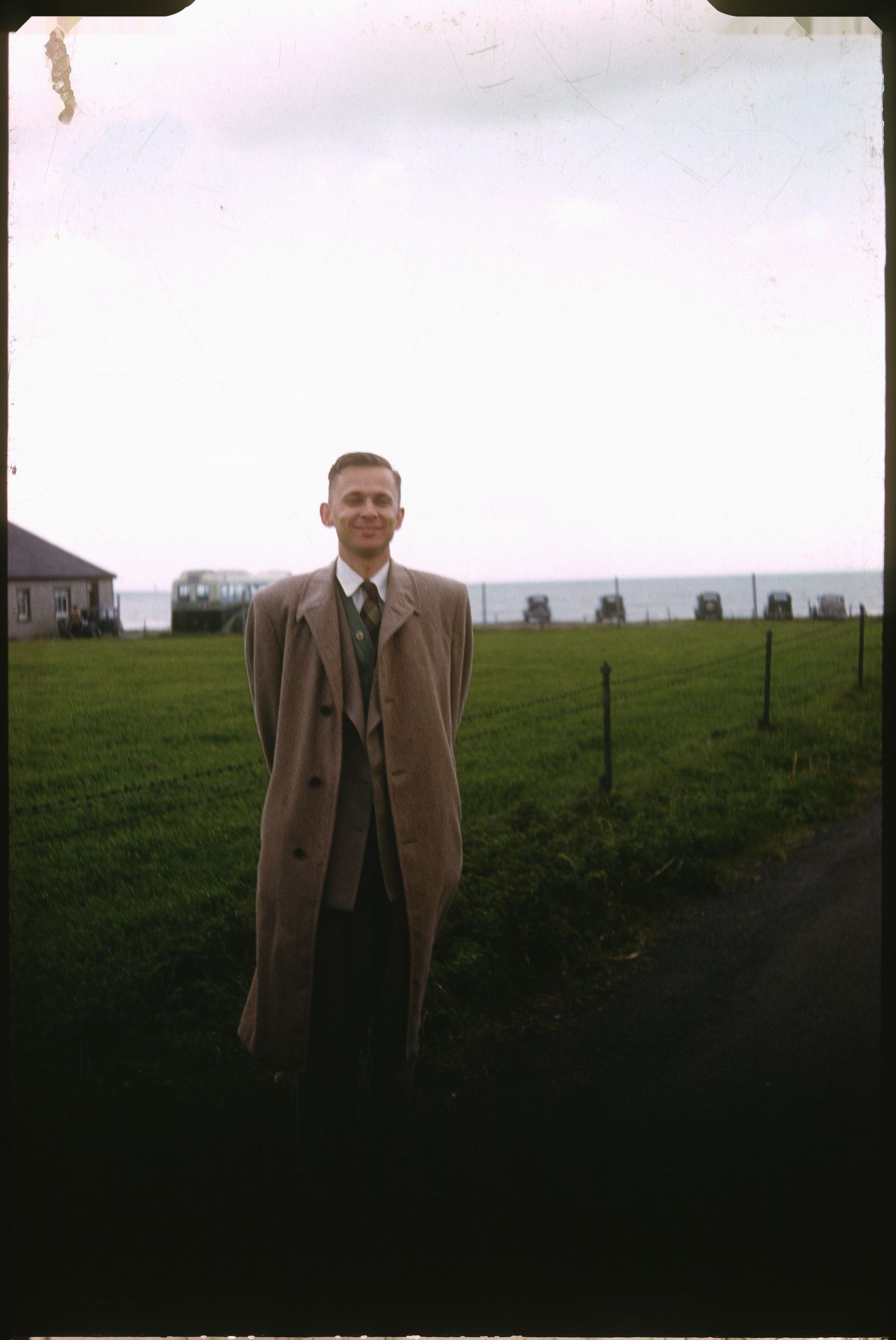 Marty Walsh, Seaside, south of Belfast, May 1953. Photo of Martin J. Walsh Jr., of Murdock, Minnesota, 1953, photographer unknown.