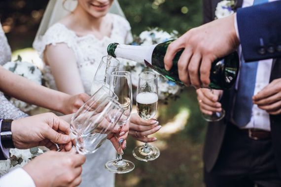 A grand Irish wedding is sure to be craic-filled. (Getty Images) A grand Irish wedding is sure to be craic-filled. (Getty Images)