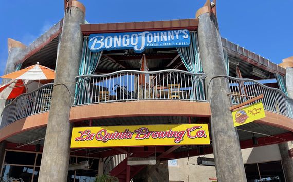 Bongo Johnny's is a popular local bar and restaurant in Palm Springs Bongo Johnny's is a popular local bar and restaurant in Palm Springs