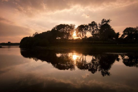 Lough Oughter, part of the Cavan lakes. Lough Oughter, part of the Cavan lakes.
