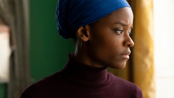 Letitia Wright plays a young Nigerian woman navigating the labyrinthian Irish immigration system in 'Aisha.' Letitia Wright plays a young Nigerian woman navigating the labyrinthian Irish immigration system in 'Aisha.'