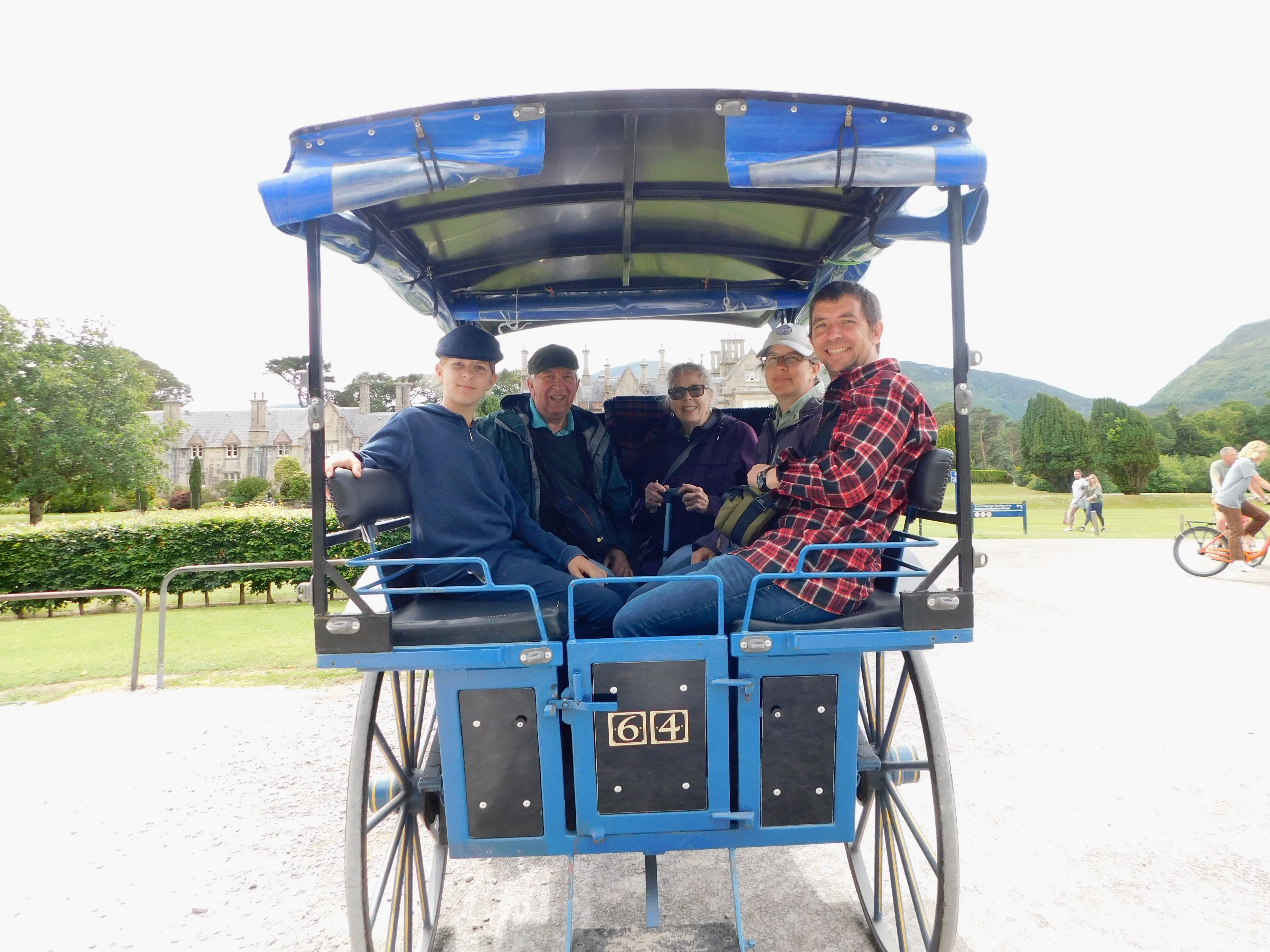 Taking a hourse pulled jaunting car ride from Muckross Castle and Gardens is the perfect way to see view of Muckross Lake and visit the enchanting Torc Falls. Taking a hourse pulled jaunting car ride from Muckross Castle and Gardens is the perfect way to see view of Muckross Lake and visit the enchanting Torc Falls.