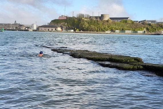 The American pier at Cobh, County Cork. The American pier at Cobh, County Cork.