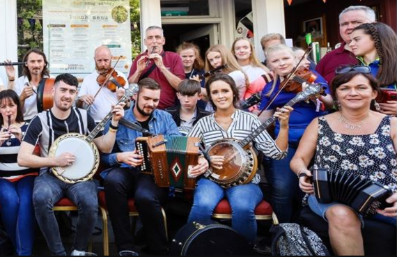 The Fleadh Ceol, in Mullingar, Westmeath, in 2022. The Fleadh Ceol, in Mullingar, Westmeath, in 2022.