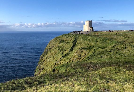 O'Brien's Tower at the Cliffs of Moher in Co Clare. (Getty Images)