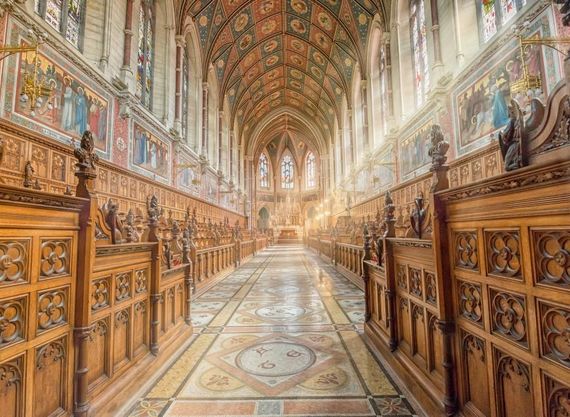 Inside the Chapel at Maynooth. Inside the Chapel at Maynooth.