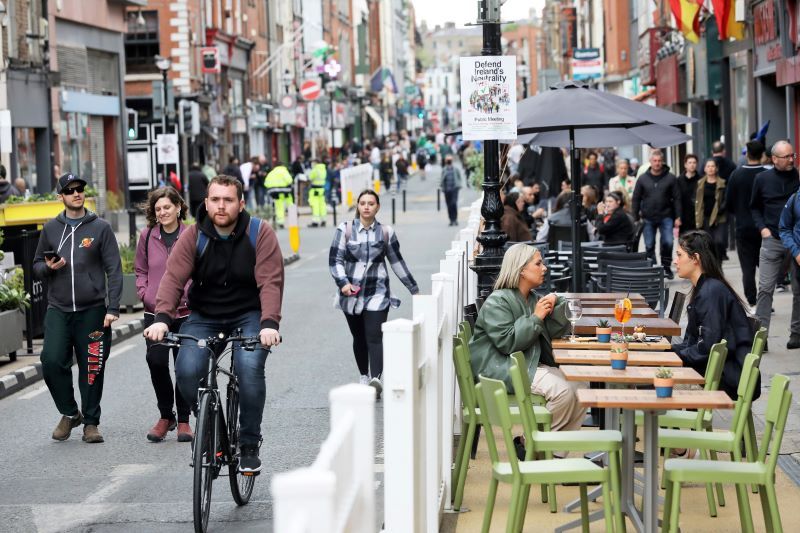Capel Street in Dublin on May 21, 2022. (RollingNews.ie)