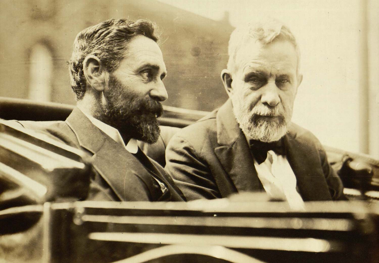 Roger Casement and John Devoy. Roger Casement and John Devoy.