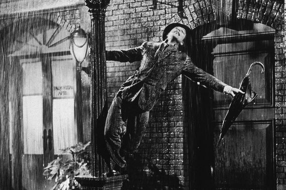 Irish American Gene Kelly in "Singin' in the Rain." (Getty Images) Irish American Gene Kelly in "Singin' in the Rain." (Getty Images)