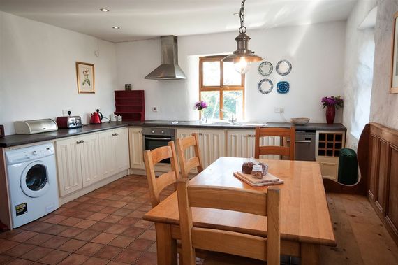 Kitchen - White Strand Cottage, Rusheenduff, Renvyle, Galway. Kitchen - White Strand Cottage, Rusheenduff, Renvyle, Galway.