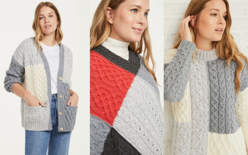 The Patchwork Collection from Aran Woollen Mills