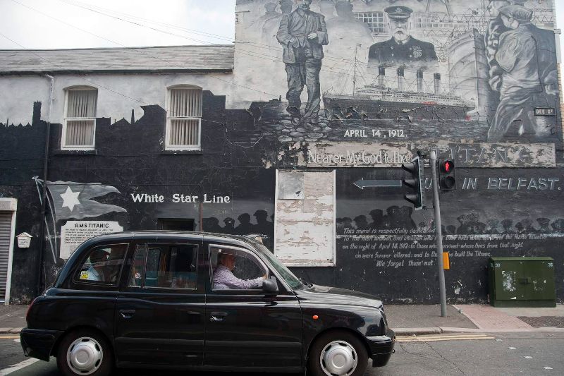 Murals in Belfast. (Ireland's Content Pool) Murals in Belfast. (Ireland's Content Pool)