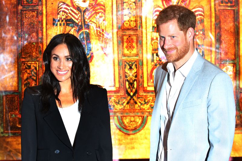 July 11, 2018: Meghan Markle and Prince Harry at the Book of Kells in Dublin. (RollingNews.ie) July 11, 2018: Meghan Markle and Prince Harry at the Book of Kells in Dublin. (RollingNews.ie)