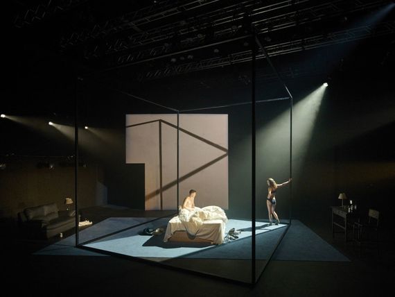 A scene from "Conversations After Sex" by Mark O'Halloran. A scene from "Conversations After Sex" by Mark O'Halloran.