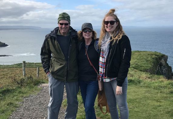 Patrick and Bridget Reynolds with their daughter Aileen in Ireland. Patrick and Bridget Reynolds with their daughter Aileen in Ireland.
