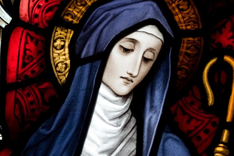 St. Brigid of Kildare. (Getty Images) St. Brigid of Kildare. (Getty Images)